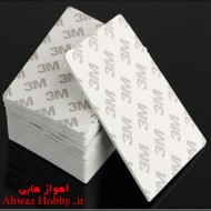 چسب دو طرفه فومی نرم سایز 8 سانت در 6 سانت ساخت شرکت 3M