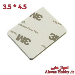 چسب دو طرفه فومی نرم سایز 3 سانت در 4 سانت ساخت 3M