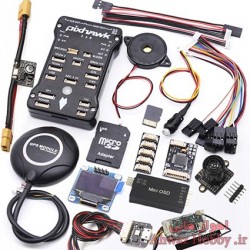 پکیج فوق حرفه ای فلایت کنترلر پیکس هاوک Pixhawk 2.4.8 با GPS و لوازم فول پک ساخت Hobbyking تحت لیسانس 3DR