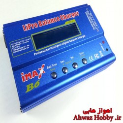 شارژر همه کاره  طرح اصلی imax B6DC نوع دوم - قدرت 80 وات - باطریهای 1 تا 6 سل