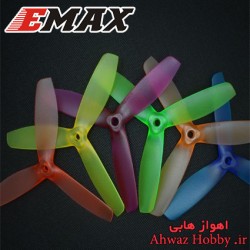 ملخ 5050 سه پر شیشه ای اورجینال EMAX پولر و پوشر مخصوص FPV Racing در چند رنگ مختلف