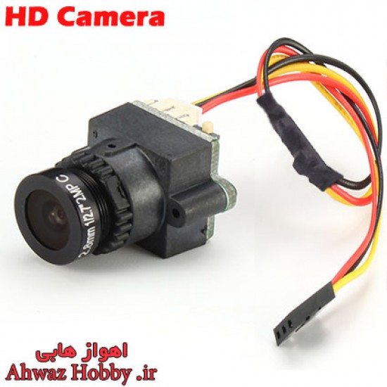 دوربین کواد کوپتر FPV مینی 2 مگاپیکسل مدل HobbyKing 800Tvl Switchable کیفیت تصویر HD لنز 2.8mm زاویه دید واید 120 درجه ساخت HobbyKing