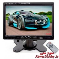مانیتور 7 اینچ فول اچ دی TFT HD LED با پایه رومیزی و ریموت کنترل دارای ورودی تصویر AV و VGA و HDMI ساخت Padarsey مانیتور 7 اینچ فول اچ دی TFT HD LED با پایه رومیزی و ریموت کنترل دارای ورودی تصویر AV و VGA و HDMI ساخت Padarsey