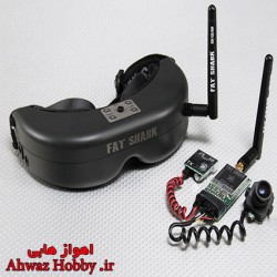 عینک FPV تصویری FatShark Predator V2 با ست اختصاصی دوربین و ارسال تصویر