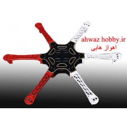 فریم بدنه هگزاکوپتر F550 PCB اورجینال ساخت شرکت تاروت