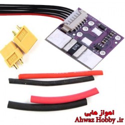 ماژول  POWER MODULE Current Voltage پاور ماژول Pixhawk و APM بدون BEC نشانگر جریان مصرفی آردوپایلوت ویژه APM و Pixhawk و MultiWii دارای کانکتور XT60 ساخت 3DR