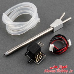 ماژول سنسور Air Speed سرعت سنج با لوله پیتو ویژه آردوپایلوت APM و پیکسهاوک ساخت هابی کینگ