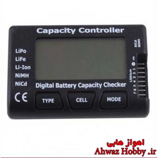 مانیتورینگ دیجیتال همه کاره چک توان و ظرفیت و تست سل های باطری Cell Meter-7 مانیتورینگ دیجیتال همه کاره چک توان و ظرفیت و تست سل های باطری Cell Meter-7