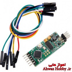 ماژول تلمتری تصویر Mini OSD قابدار نمایش اطلاعات متنی و تله متری بر روی تصاویر ویدیویی ارسالی