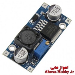 ماژول رگلاتور متغیر کاهنده قابل تنظیم خروجی ولتاژ 1 تا 30 ولت 3 آمپر تایوانی ساخت Happy Model