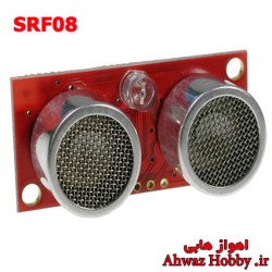 ماژول سونار فاصله سنج آلتراسونیک SRF08 اصلی آلمانی ویژه انواع فلایت کنترل با رنج کاری 11 متر