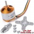 موتور براشلس A2212 هابی پاور مدل 1200KV به همراه اسپینر 3mm و پایه موتور