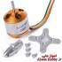 موتور براشلس A2212 هابی پاور مدل 2200KV به همراه اسپینر 3mm و پایه موتور