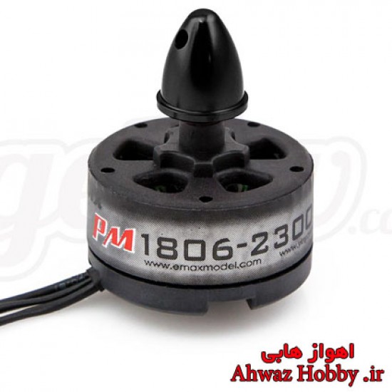 موتور براشلس EMAX PM1806 ساخت ایمکس دارای 2300KV ویژه کوادکوپتر Racing Drone