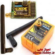 ماژول تقویت رادیو 9 کانال LRS ORANGE RX فرستنده و گیرنده برد بالا 433MHz قدرت 100mw مخصوص رادیوهای ماژولار