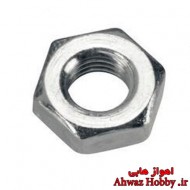 مهره فلزی M3 سایز 3 مهره فلزی M3 سایز 3