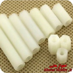 اسپیسر پلاستیکی M3 سایز 3 مادگی مادگی به طول 20mm