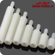 اسپیسر پلاستیکی M3 سایز 3 نری مادگی به طول 20mm