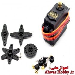 سروو موتور استاندارد 55 گرمی مدل MG995 دنده فلزی سرعت بالا توان 15 کیلو ساخت Tower Pro