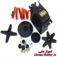 سروو موتور دیجیتال استاندارد 40 گرمی مدل SG5010 سرعت بالا توان 6.5 کیلوگرم ساخت Tower Pro