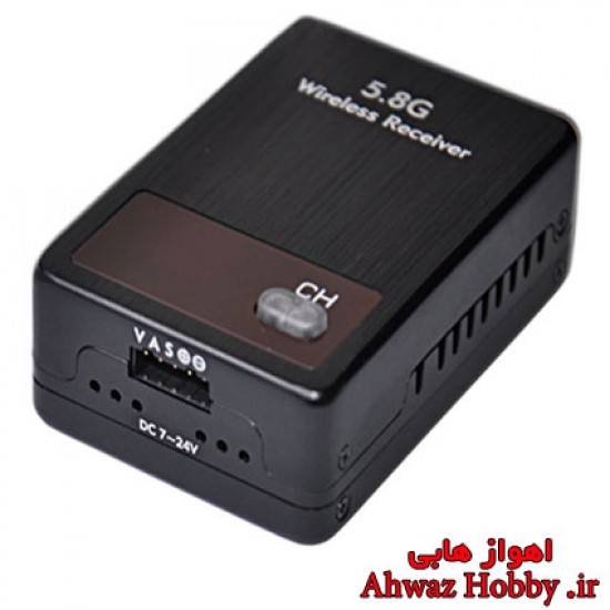 گیرنده بیسیم تصویر با بوستر تقویت داخلی فرکانس 5.8 گیگ 32 کانال مدل RC905 با کنترل توسط رادیو ساخت BOSCAM گیرنده بیسیم تصویر با بوستر تقویت داخلی فرکانس 5.8 گیگ 32 کانال مدل RC905 با کنترل توسط رادیو ساخت BOSCAM