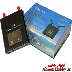 گیرنده بیسیم تصویر قوی دایورسیتی آنتن دوبل فرکانس 5.8 گیگ 48 کانال مدل FR632 با قابلیت سرچ اتومات